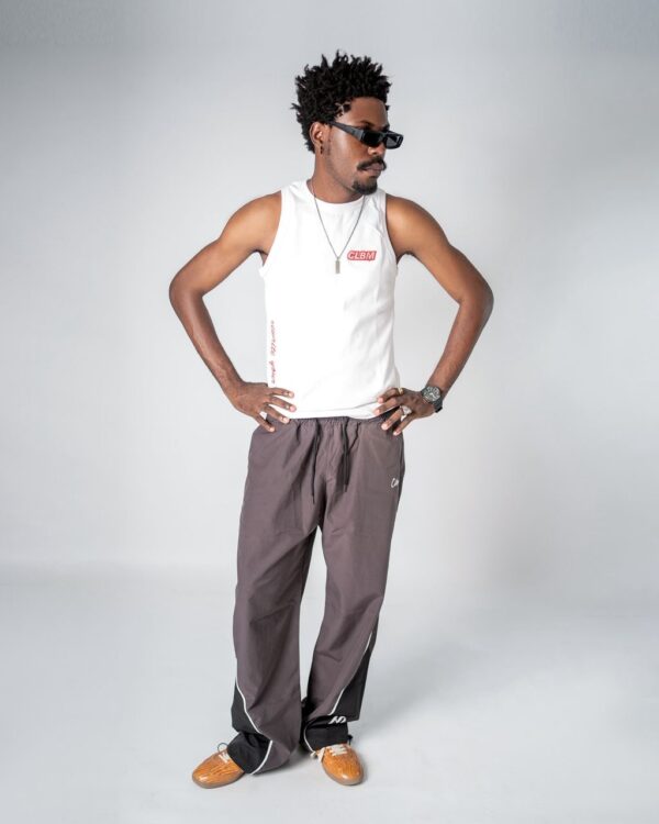 CLBM White Sleeveless Tank Top - Image 4